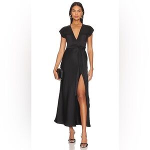 Bec and Bridge the Dreamer Black Wrap Dress BNWT